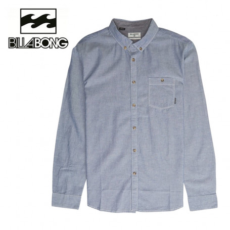 Chemise BILLABONG All Day Chambray Gris Homme Chemise BILLABONG All Day Chambray Gris Homme