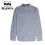 Chemise BILLABONG All Day Chambray Gris Homme