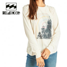 T-shirt BILLABONG High Tide Crème Femme
