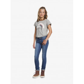 T-shirt ROXY Boyfriend Gris Fille