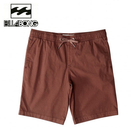 Bermuda BILLABONG Larry Layback Boy Noisette Garçon