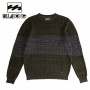 Pull BILLABONG Tribong Sweater Boy Vert / Gris  Garçon
