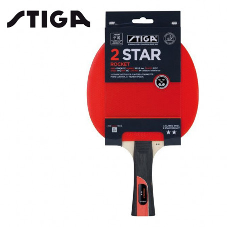 Raquette de ping-pong STIGA 2 Star Rocket Unisexe Raquette de ping-pong STIGA 2 Star Rocket Unisexe