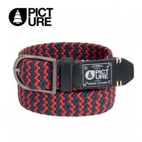 Ceinture PICTURE Hollyday Bicolor Bleu / Rouge Unisexe