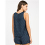 Top RVCA Shieldless Bleu Femme