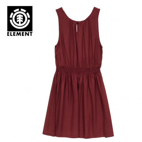 Robe ELEMENT Someone Lie de vin Femme