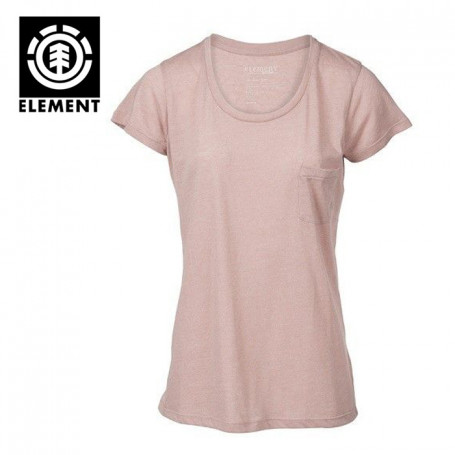 T-shirt ELEMENT Elba Rose Femme