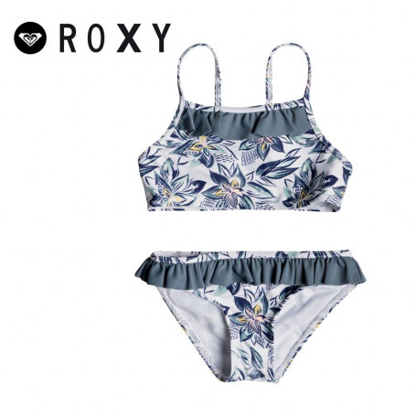 Maillot de bain ROXY Magic Seeker Atletics Gris Fille