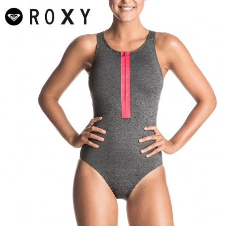 Maillot de bain ROXY Sand and Sea Gris / Rose fluo Femme