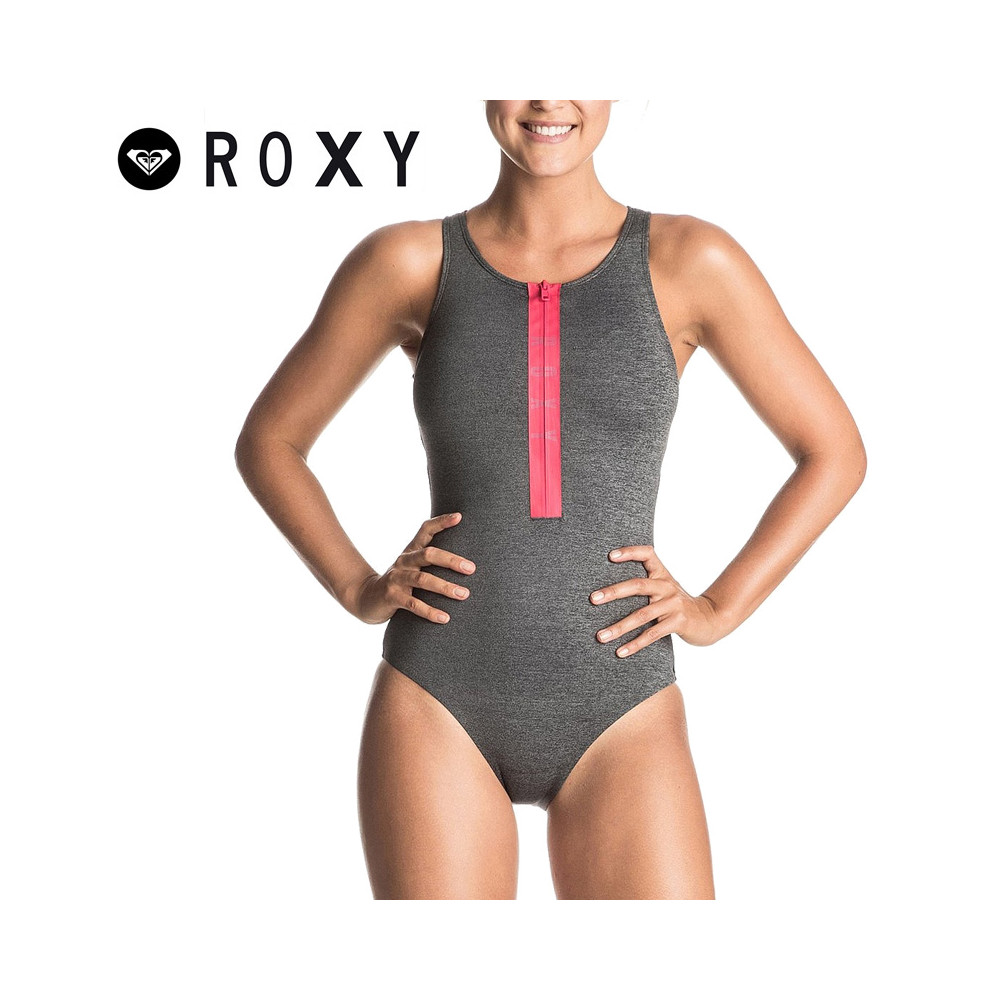 Maillot de bain ROXY Sand and Sea Gris / Rose fluo Femme