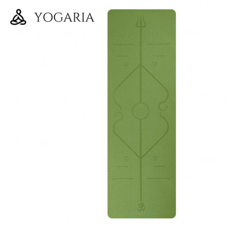 Tapis de Yoga / Fitness YOGARIA YogaMat Vert
