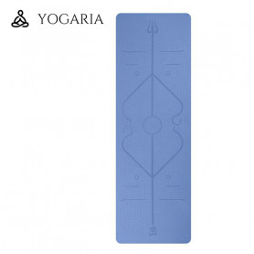 Tapis de Yoga / Fitness YOGARIA YogaMat Bleu Clair