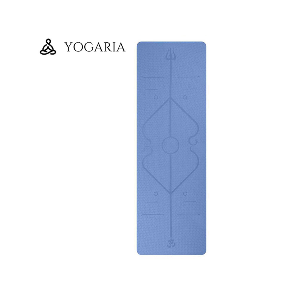 Tapis de Yoga / Fitness YOGARIA YogaMat Bleu Clair