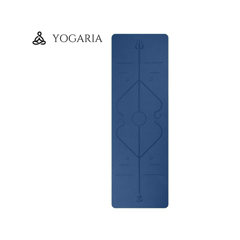 Tapis de Yoga / Fitness YOGARIA YogaMat Bleu marine