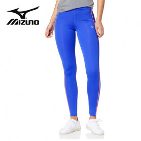 Collant long MIZUNO Drylite Core Long Tights Bleu Femme