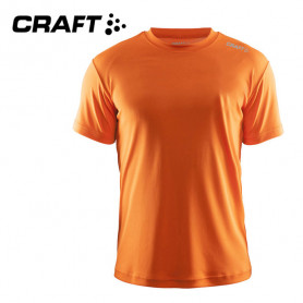 Tee-shirt CRAFT Community Orange fluo Hommes