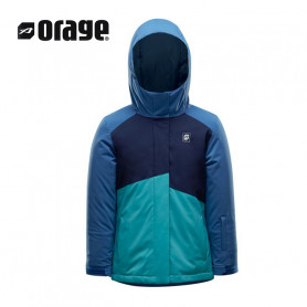 Veste de ski ORAGE Rachel Bleu Fille