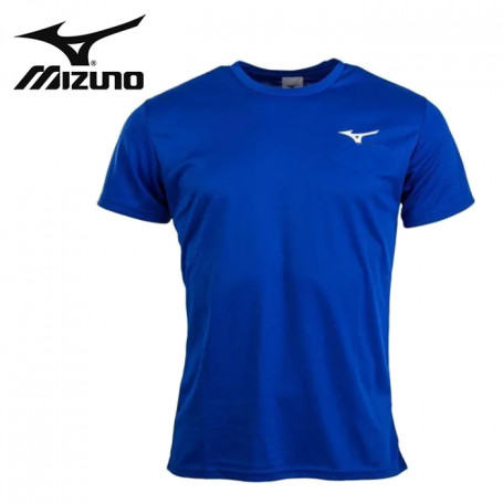 Tee-shirt MIZUNO Drylite Promo Bleu électrique Unisexe
