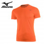 Tee-shirt MIZUNO Drylite Promo Orange fluo Unisexe