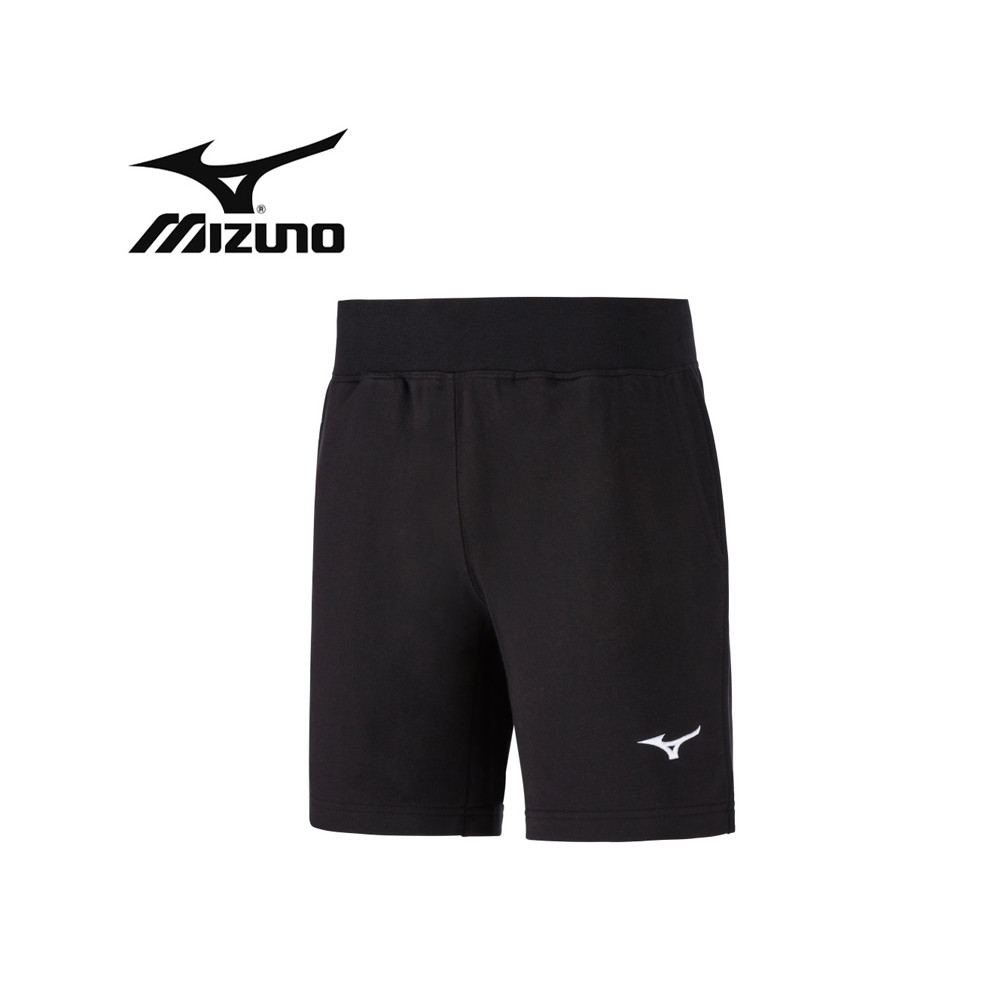 Short molletonné MIZUNO Terry Noir Femme