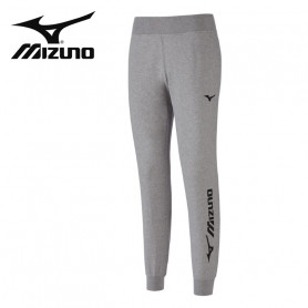 Pantalon molletonné MIZUNO Terry Gris Femme