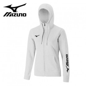 Veste molletonnée MIZUNO Terry Gris Femme