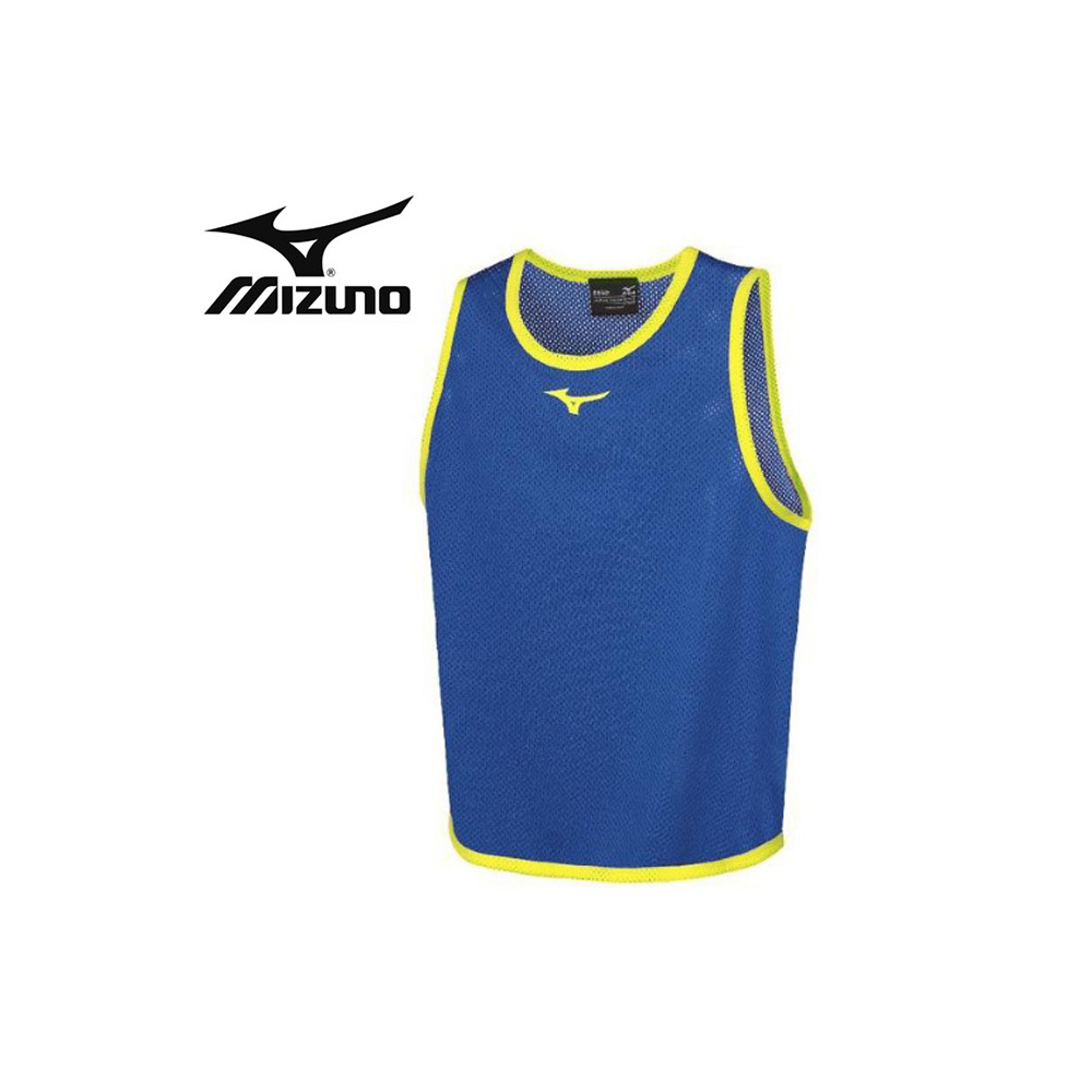 Chasuble MIZUNO Japan Bib Bleu Unisexe (vendues par 6)