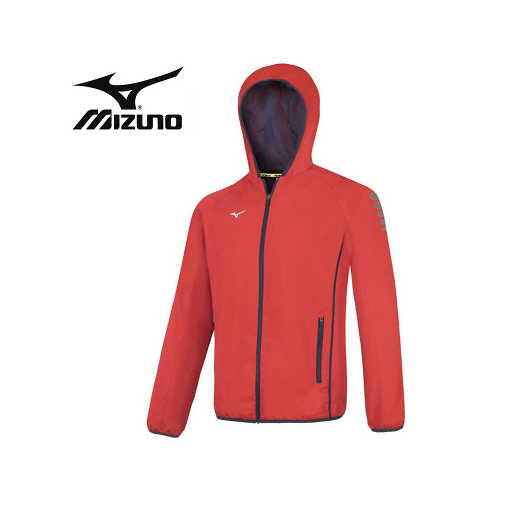 Veste zippée MIZUNO Micro Jacket Rouge Homme