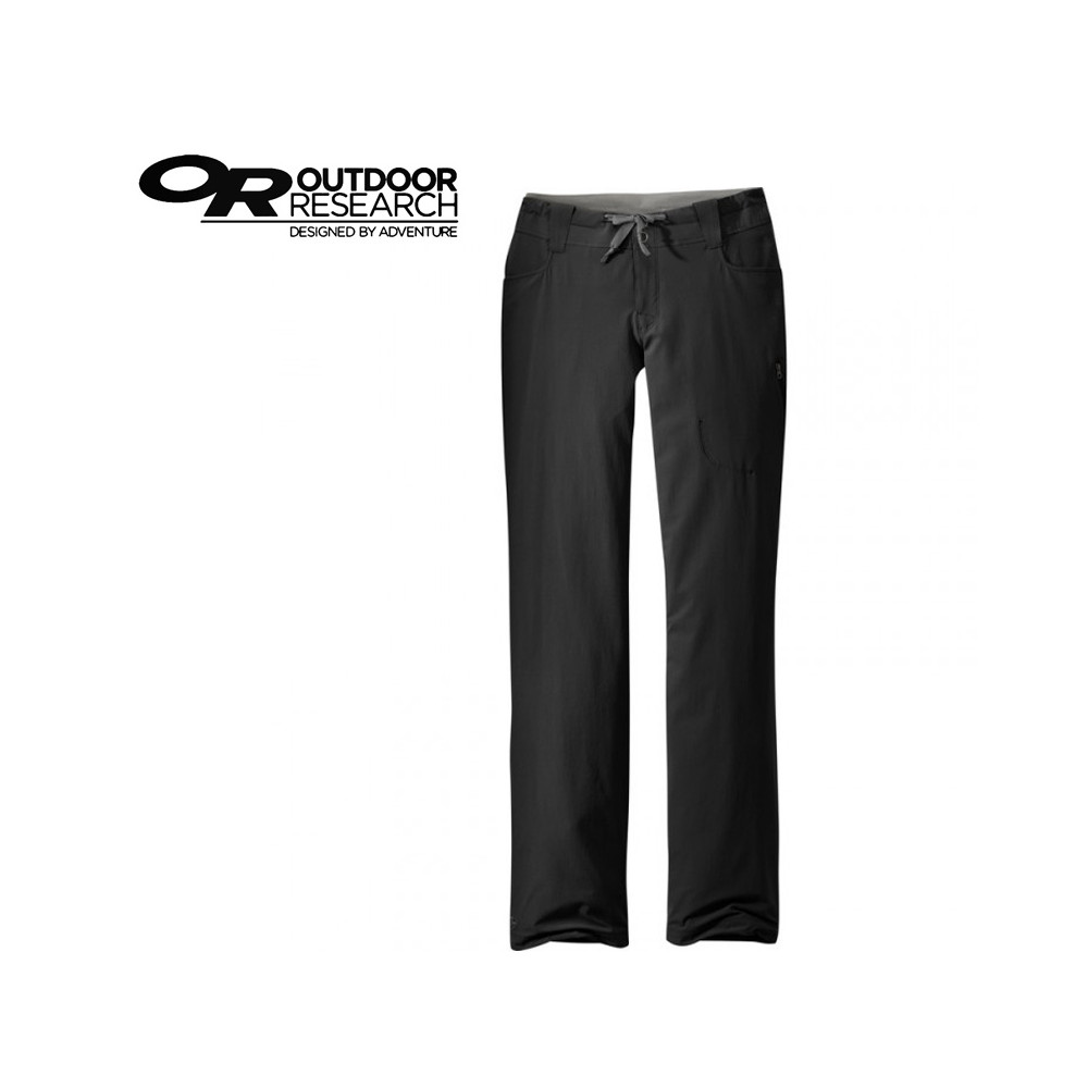 Pantacourt de randonnée OR Ferrosi Pant Noir Femmes