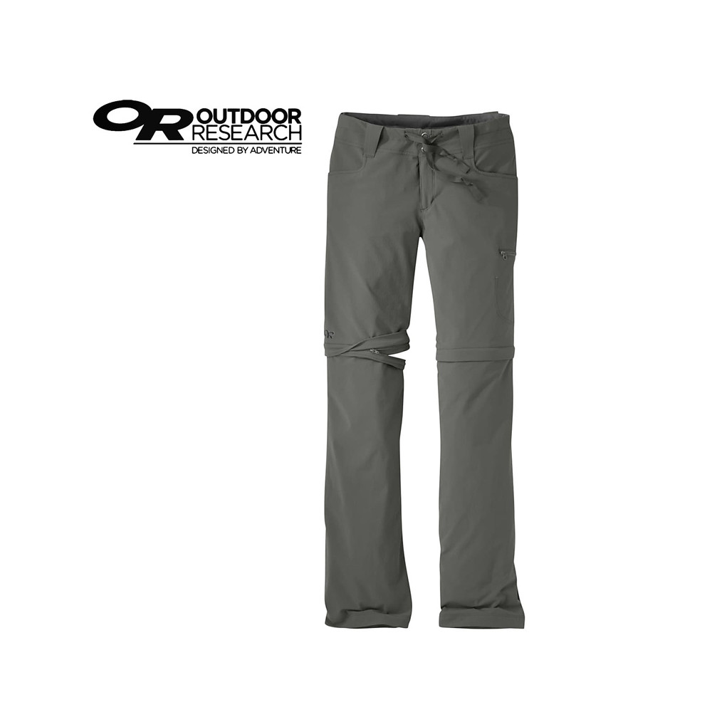 Pantalon de randonnée OR Ferrosi Convertible Pant Gris Femmes