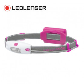 Lampe frontale LED LENSER Neo Rose fluo Unisexe