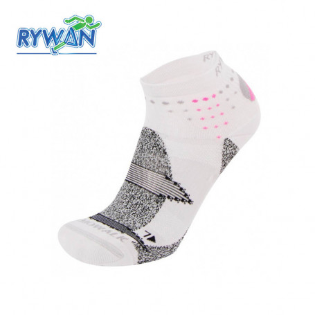 Chaussettes de randonnée RYWAN Nordic  Walk Gris clair / Rose Unisexe