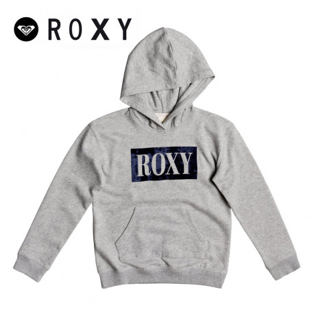 Sweat à capuche ROXY Indian Poem B Gris Fille Sweat à capuche ROXY Indian Poem B Gris Fille