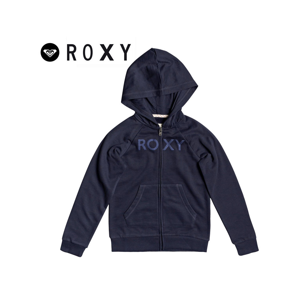 Sweat zippé ROXY Another Chance B Indigo Fille