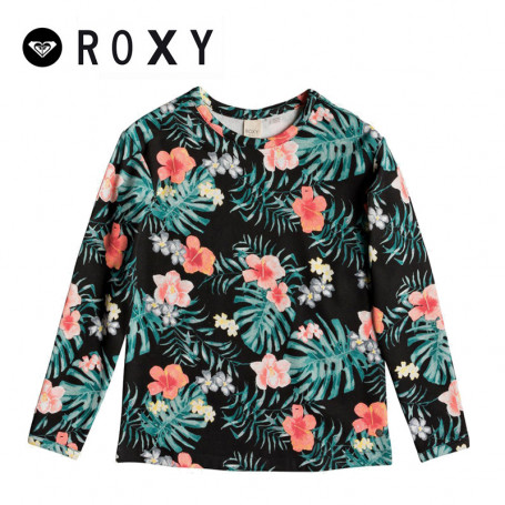 Sweat ROXY Tu Sonrisa Hibiscus Fille Sweat ROXY Tu Sonrisa Hibiscus Fille