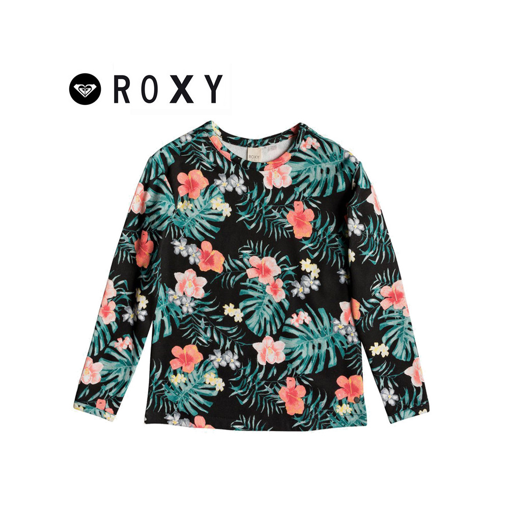 Sweat ROXY Tu Sonrisa Hibiscus Fille