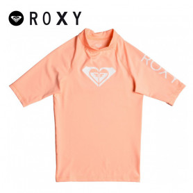 T-shirt U.V. ROXY Whole Heart Abricot Fille