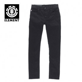 Jean Element Boy Color Noir Junior