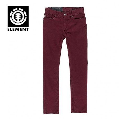 Jean Element Color Boy Lie de vin Junior Jean Element Color Boy Lie de vin Junior