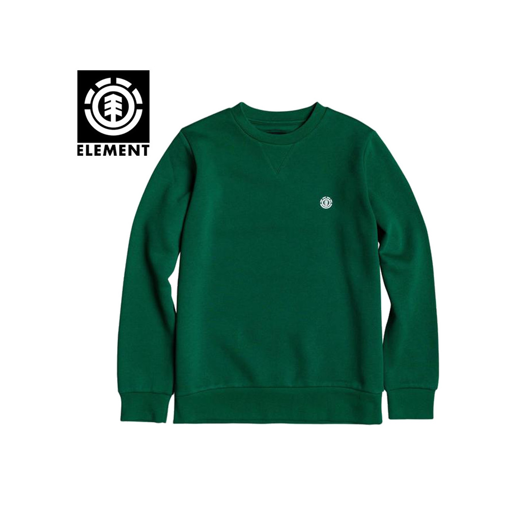 Sweat ELEMENT Cornell Classic Crew Vert Junior