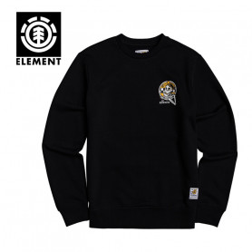 Sweat ELEMENT Taxi Driver Crew Noir Junior