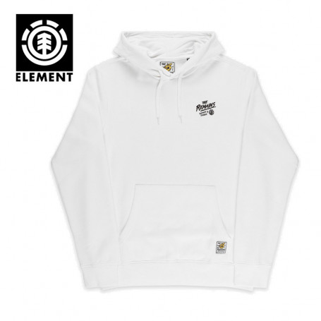 Sweat ELEMENT Liberty Hood Blanc Junior