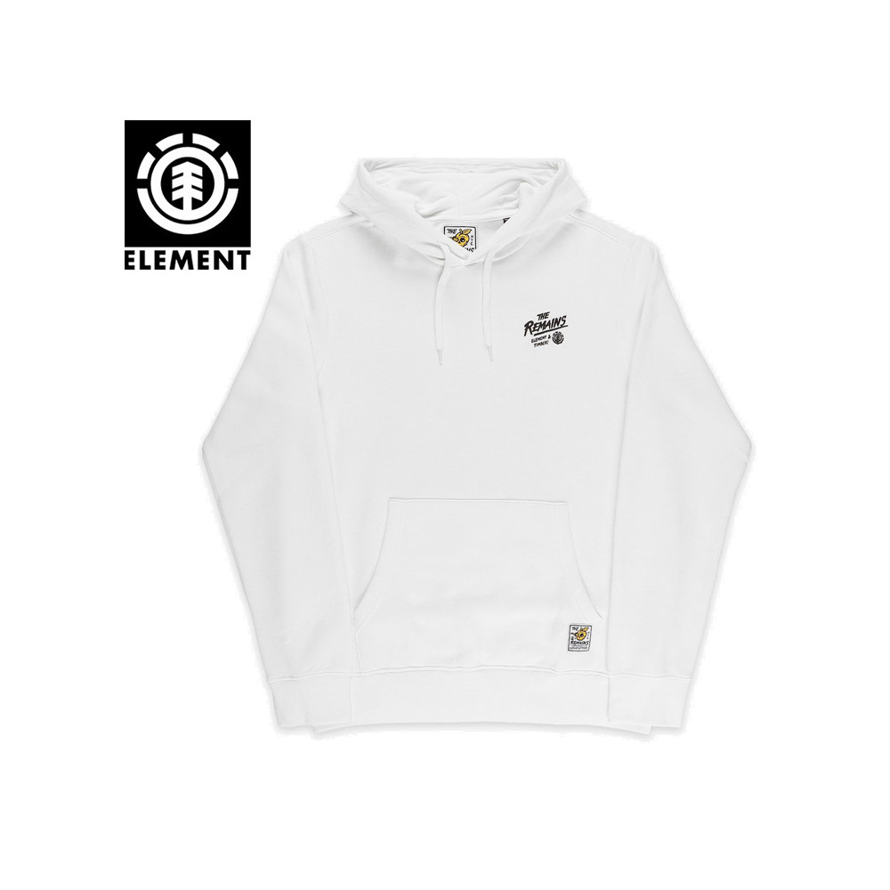 Sweat ELEMENT Liberty Hood Blanc Junior