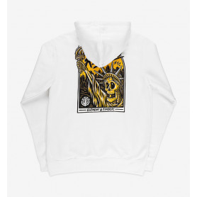 Sweat ELEMENT Liberty Hood Blanc Junior