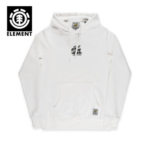 Sweat ELEMENT B-Side Hood Blanc Junior Sweat ELEMENT B-Side Hood Blanc Junior