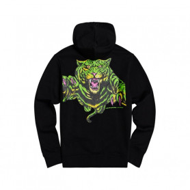 Sweat ELEMENT Big Cat Hood Noir Junior