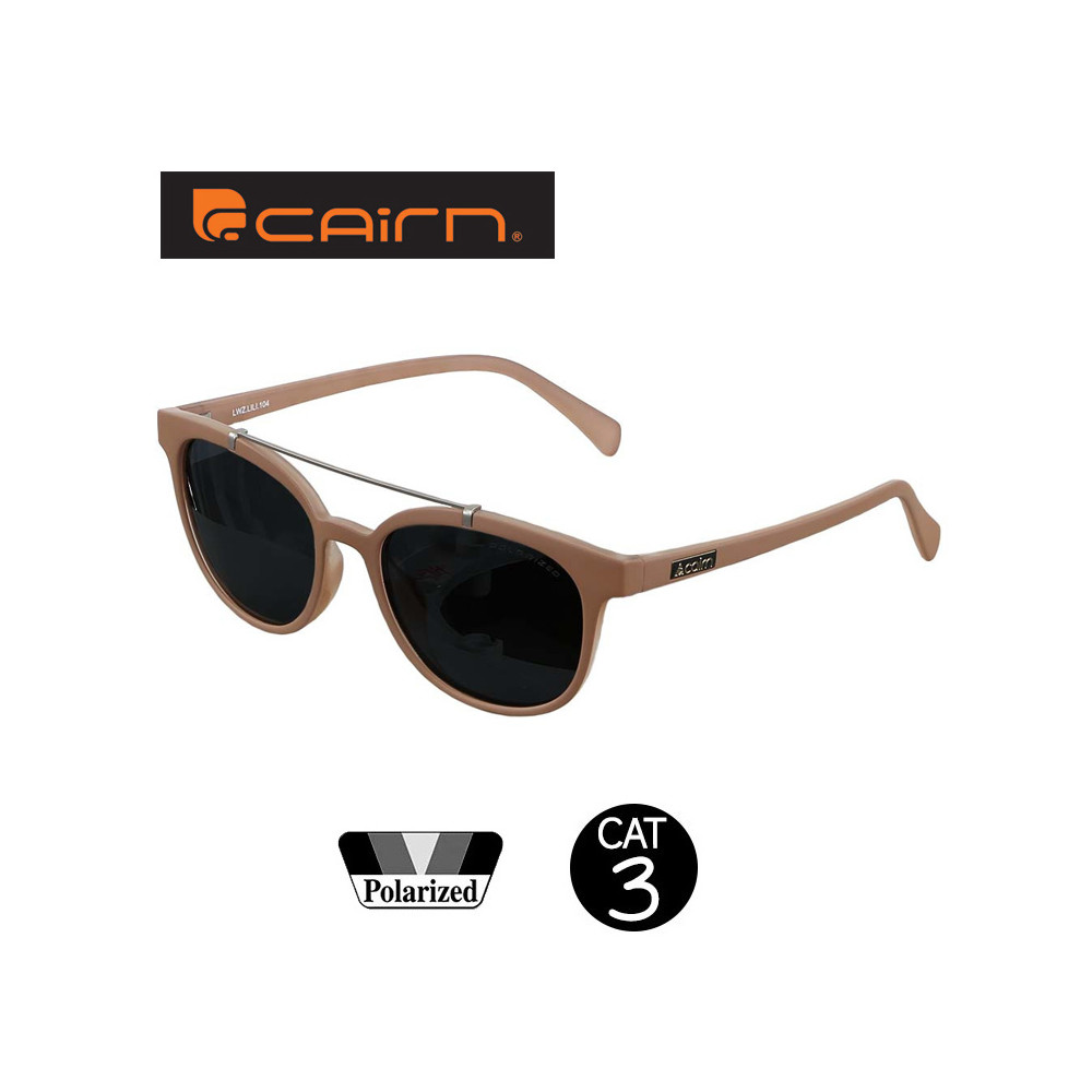 Lunettes polarisées CAIRN Lili Beige Cat.3