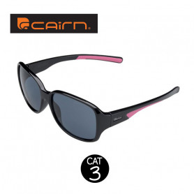 Lunettes de soleil CAIRN Glory Noir / Canneberge Femme - Cat 3