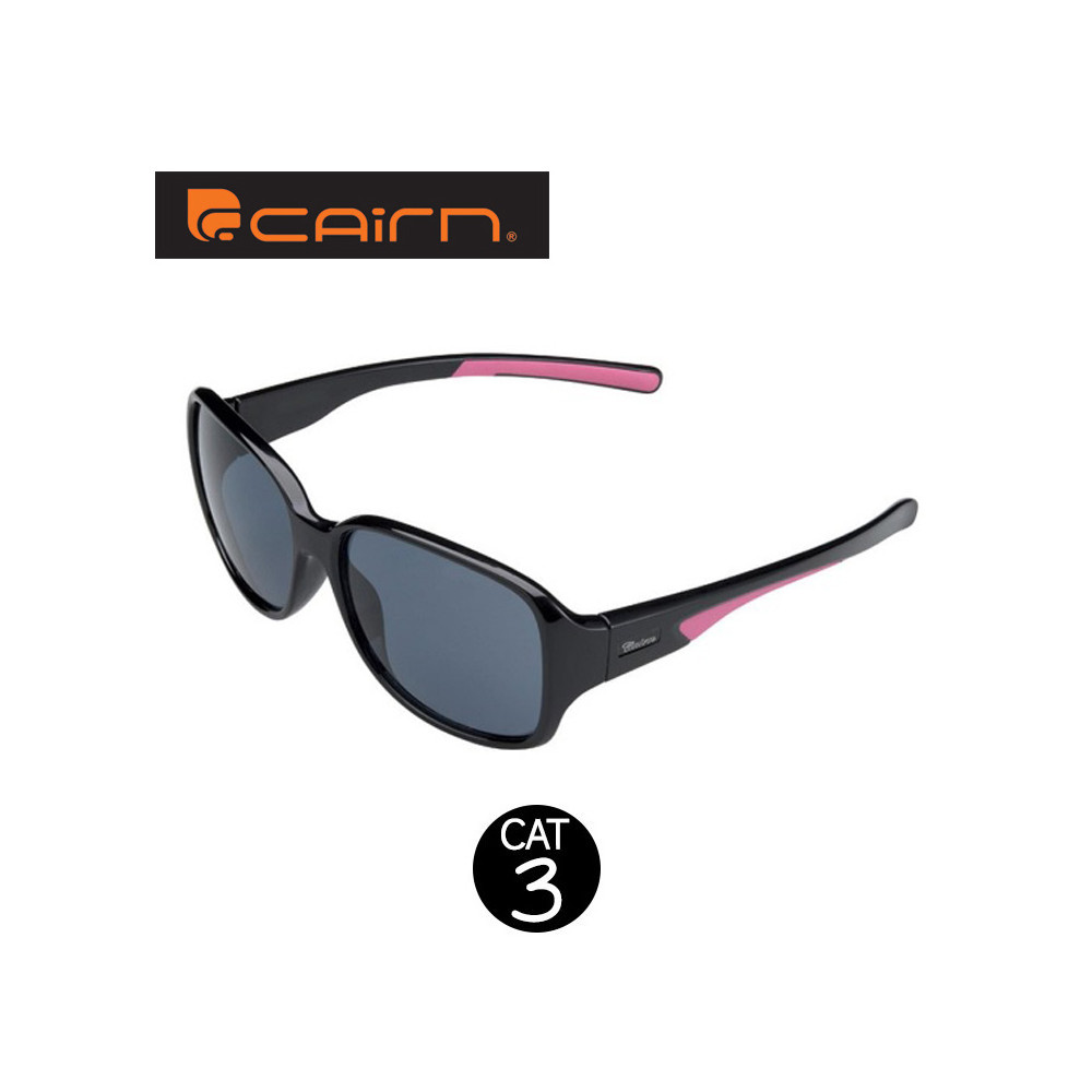 Lunettes de soleil CAIRN Glory Noir / Canneberge Femme - Cat 3