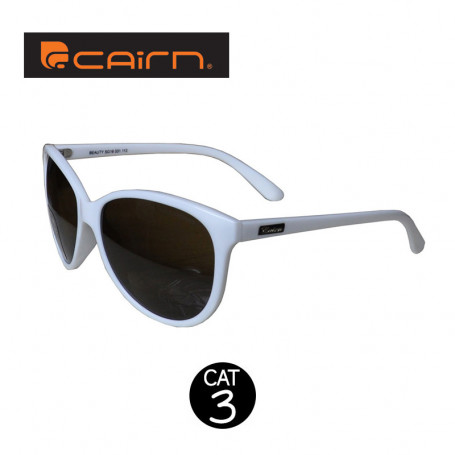 Lunettes de soleil CAIRN Beauty Blanc Unisexe - Cat 3